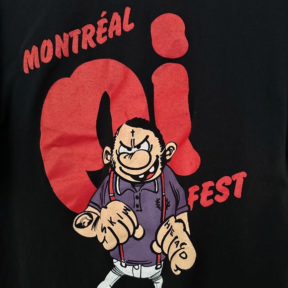 Punk/Oi!/Skinhead t-shirt - Montreal Oi! Fest 2024 - Picture 2 of 3